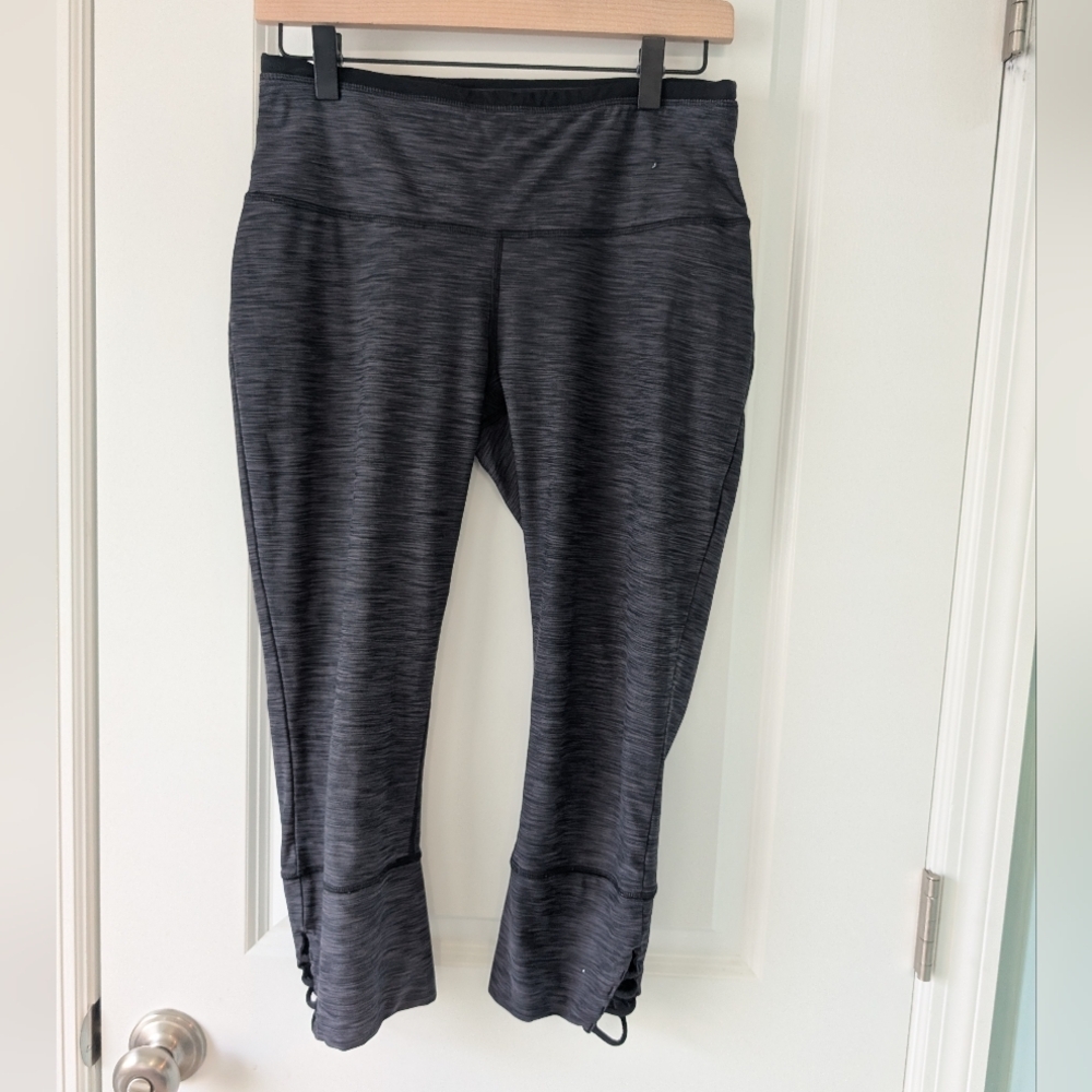 PrAna, Women's, Size Medium, Cropped Gray Leggings